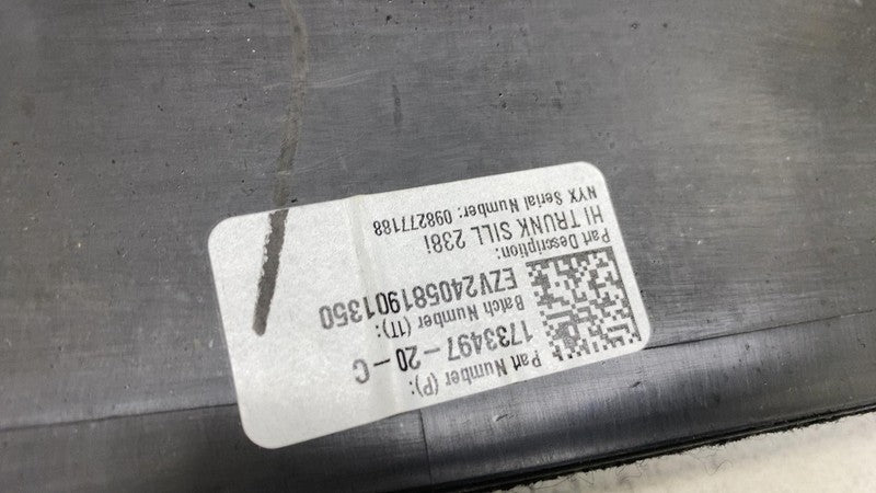 ⭕ 2024-2025 Tesla Model 3 M3 Rear Trunk Sill Trim Cover Scuff Panel 17