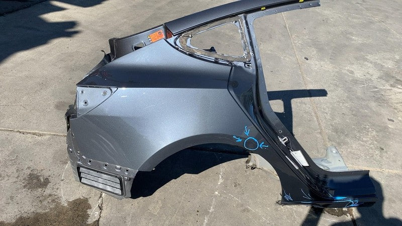 2017-2020 Tesla Model 3 Rear Right Quarter Panel Structural Frame Cut Gray PMNG