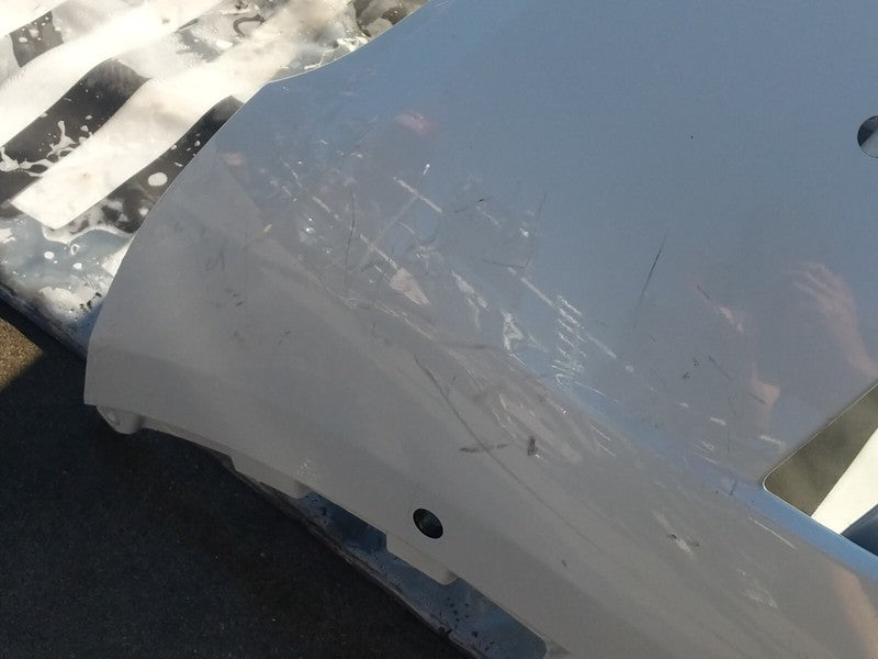 ⭕ 20-22 Tesla Model Y Front Bumper Cover w/ Park Sensor Holes White 14