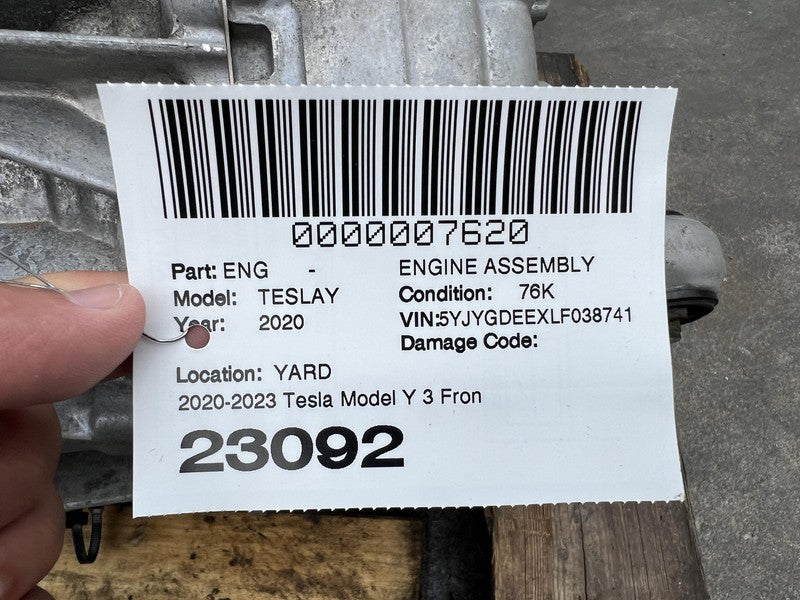 ⭕ 17-23 Tesla Model Y 3 Front Drive Unit Engine Electric Motor AWD 112