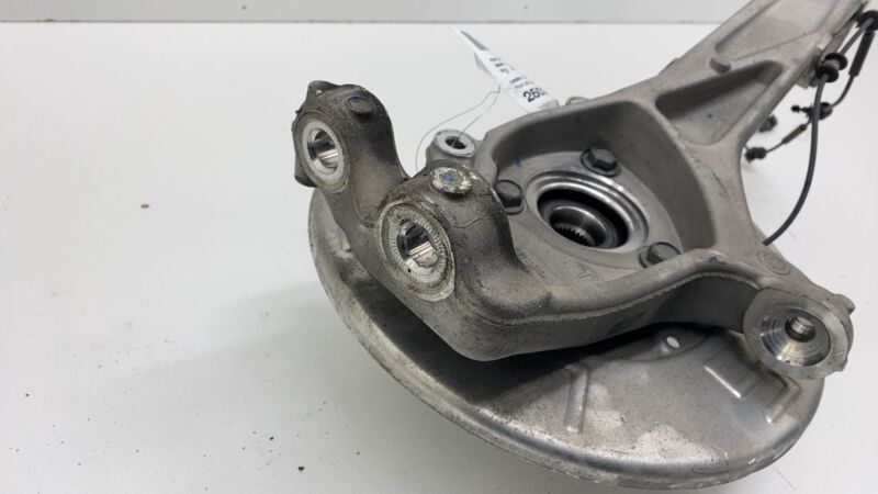 104431100E 17-23 Model 3 Front Left Spindle Knuckle + Wheel Hub & Dust Shield 1044311-00-E