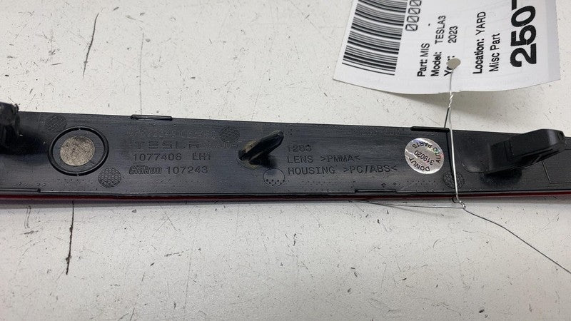 ⭕ 17-23 Tesla Model 3 Rear Driver Side Bumper Light Reflector Lamp Lef