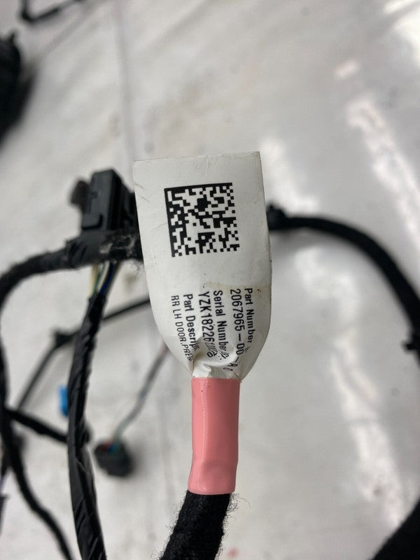 2067965 00 A ⭕17-20 Model 3 Rear Driver Side Door Wiring Harness Cable Wire Left 2067965-00-A
