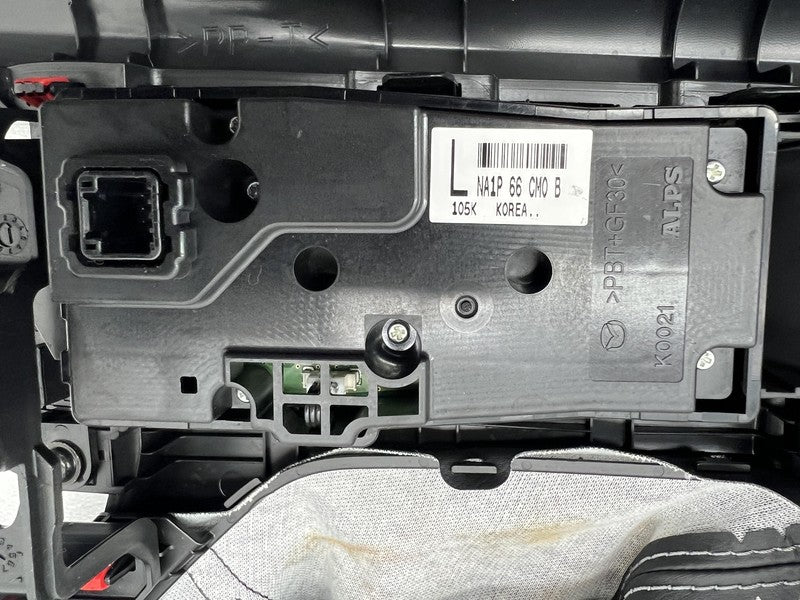 N243 64421 2016-2023 Mazda MX-5 Miata Center Shift Armrest Console Navi Infotainment Switch