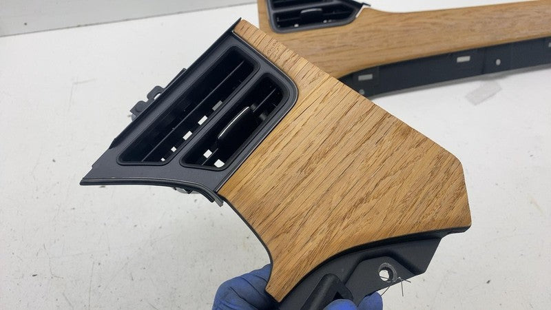⭕ 16-20 Model S SET Dash A/C Air Vent Outlet Dashboard Trim Panel 1096