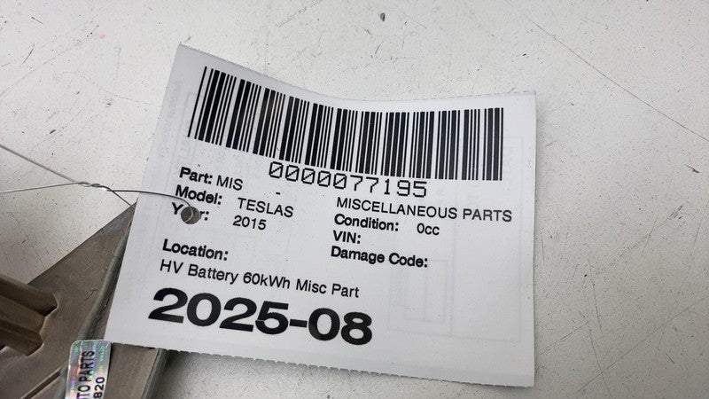 106469601B ⭕ 12-15 Tesla Model S HV Battery Rapid Mate Ancillary Plate Module & Contactor
