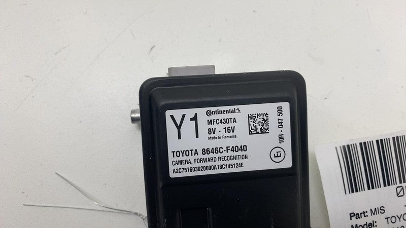 8646CF4040 ⭕ 2019 Toyota C-HR Windshield Mounted Lane Departure Warning Camera 8646C-F4040