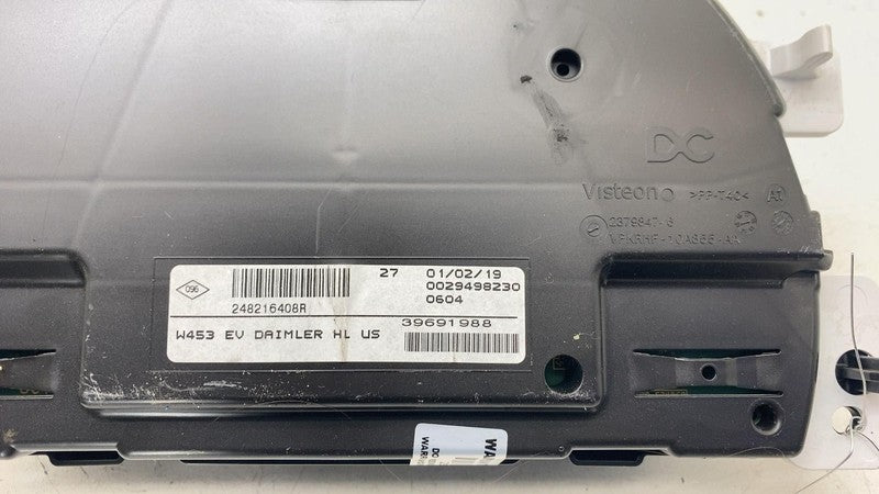 ⭕ 2019 Smart EQ Fortwo Front Dashboard Instrument Cluster Speedometer