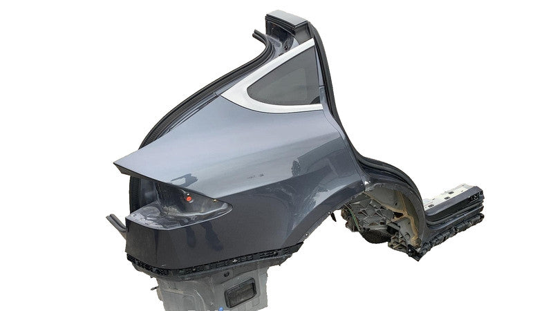 ⭕ 2016-2020 Tesla Model X Rear Passenger Side Quarter Panel Cutout Right RH Gray