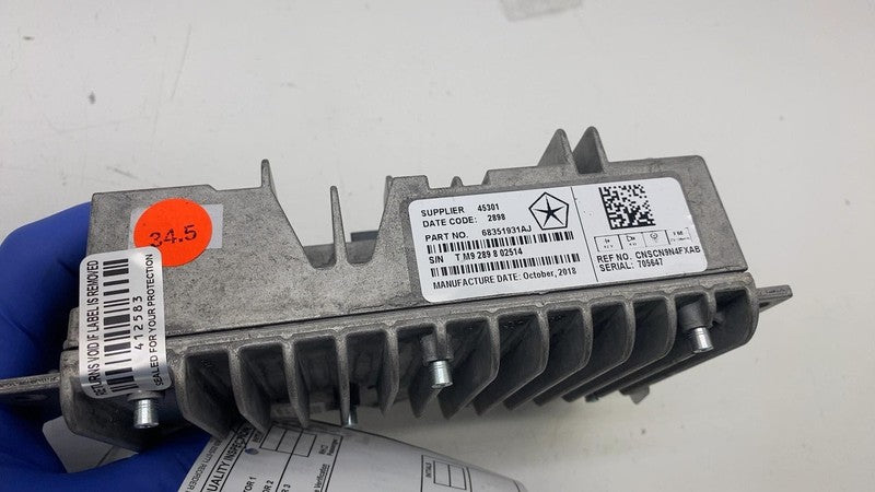 68351931AJ ⭕ 18-19 Chrysler Pacifica Multi Media Radio Receiver Control Module 68351931AJ