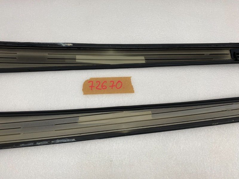 ⭕ 2016-2020 Tesla Model S Left & Right Panoramic Roof Applique Trim Molding Assy