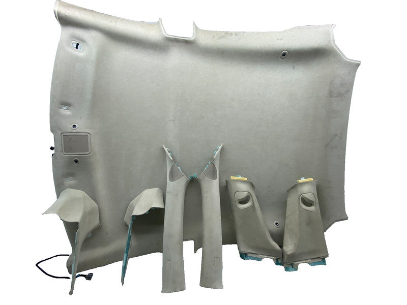 ⭕ 12-15 Tesla Model S SET of Headliner Textile Upper A + B + C-Pillar