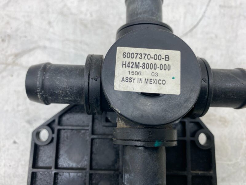 6007370-00-B 2012-2020 Tesla Model S Coolant Pump Cooling Valve Actuator 4-Way 6007370-00-B