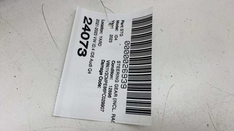 1EB423052R 2021-2023 Volkswagen ID4 ID5 Audi Q4 Electric Power Steering Gear Rack & Pinion