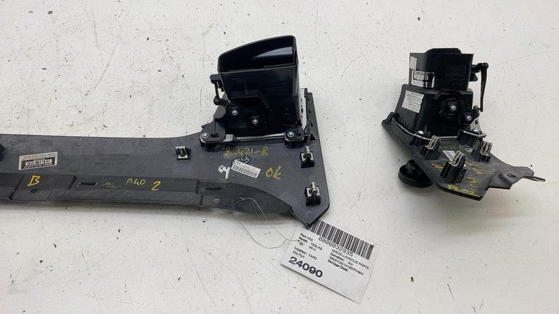 100783400C ⭕ 12-15 Tesla Model S Dash A/C Air Vent Outlet Dashboard Trim Panel 1007834-00-C