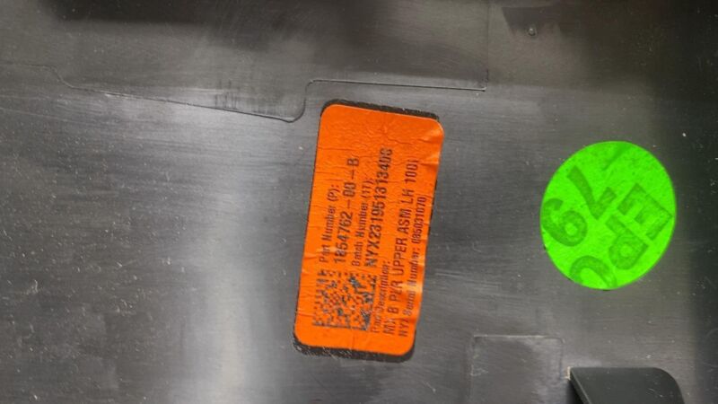 2021 2022 2023 2024 Tesla Model X Driver Left Upper & Lower B-Pillar Trim Assy
