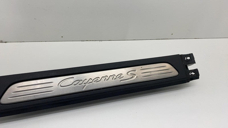2011-2018 Porsche Cayenne Front Driver Side Sill Scuff Step Plate Cover Left OEM