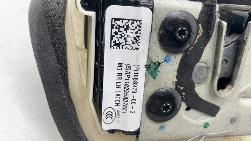 106897000G ⭕ 2017-2023 Tesla Model 3 Rear Driver Side Door Lock Actuator Left 1068970-00-G