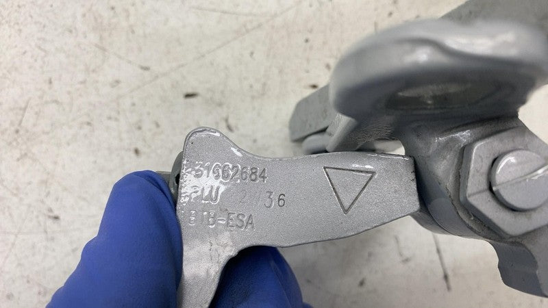 31662684 ⭕ 2021-2023 Polestar 2 Rear Driver Side Upper & Lower Door Hinge Left 31662684