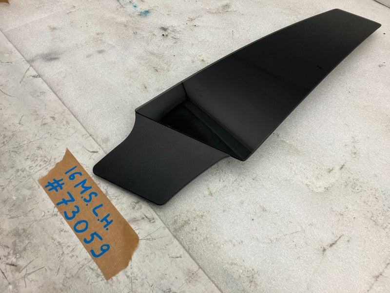 14942 ⭕ 12-15 Model S Driver Side Exterior B-Pillar Applique Glass Trim Molding Left