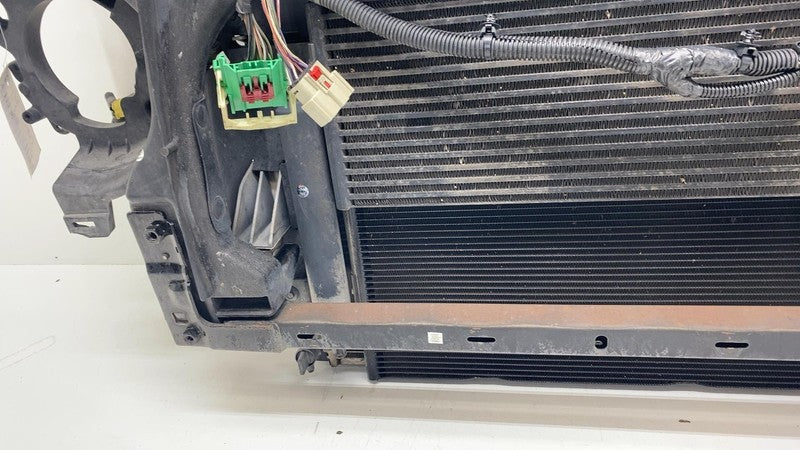 68143886AA ⭕ 11-18 Jeep Wrangler Engine Cooling Radiator + Core Support Assembly 3.6L Auto