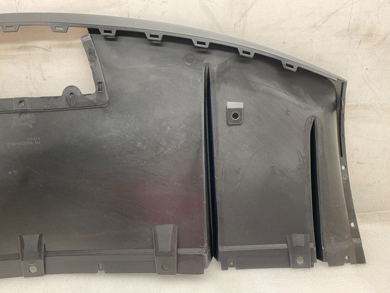 1058356 00 C 2016-2020 Tesla Model X Rear Bumper Under Tray Shield Diffuser Protective Board