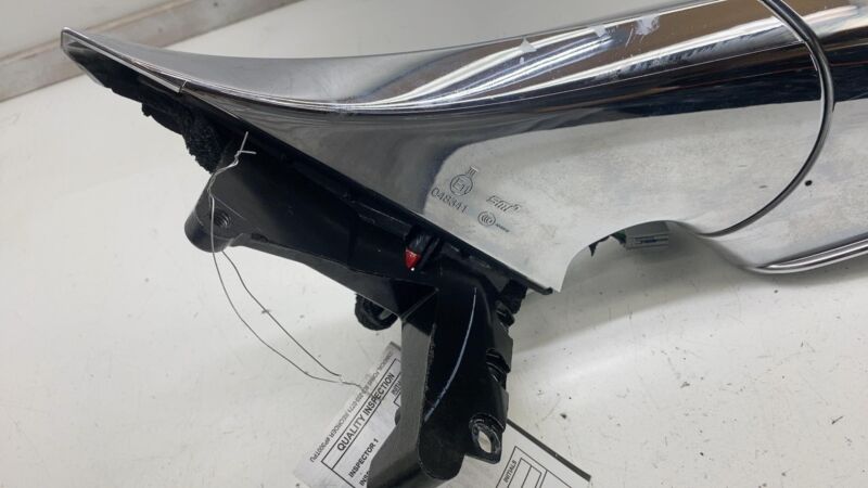 1041317-00-A 2012-2015 Tesla Model S Driver Exterior Rear View Door Mirror Left LH Black PBSB