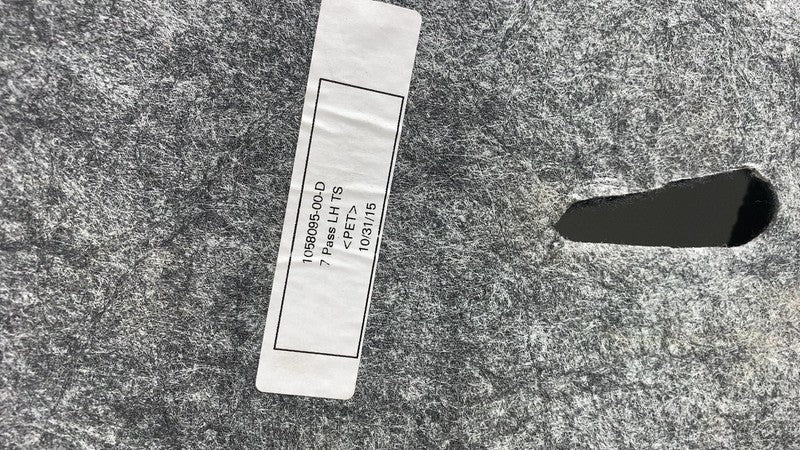 105809001C ⭕ 2016-2020 Tesla Model X Rear Left Trunk Side Trim Cover 7 Seater 1058090-01-C