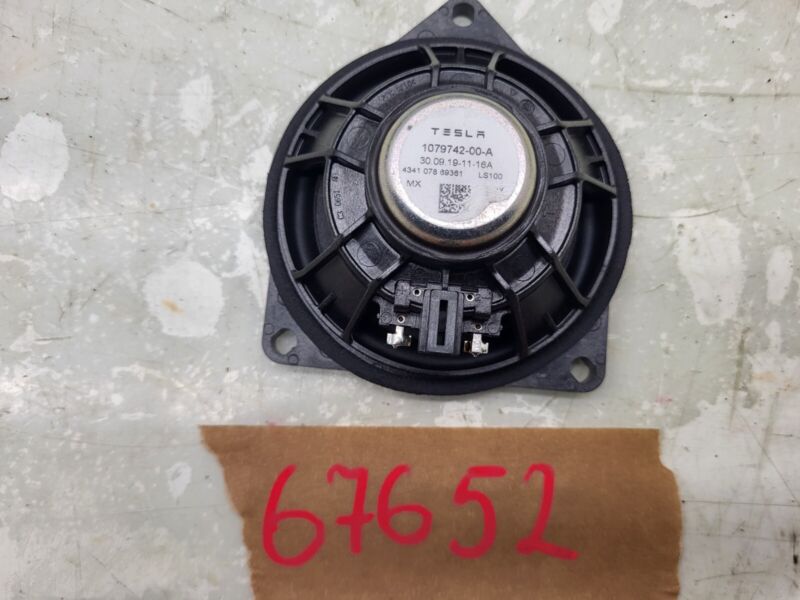 2017-2023 Tesla Model S X 3 Y Audio System Speaker Full Range 100MM 1079742-00-A