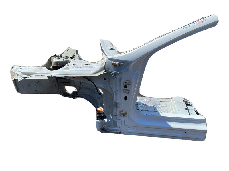 ⭕ 2012-2015 Tesla Model S Front Driver Body Fender Horn Frame Rail Cut