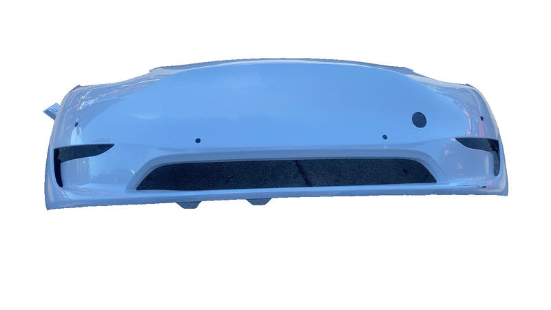 2020-2023 Tesla Model Y MY Front Bumper Cover w/ Park Sensor Holes Whi
