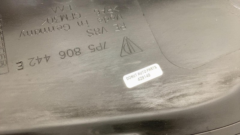 7P5 806 442 2011 2012 2013 2014 Porsche Cayenne Passenger Side Engine Bay Cover Right RH OEM