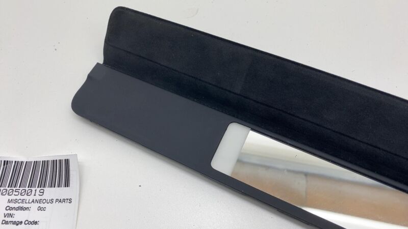 2016-2020 Tesla Model X Front Driver Side Sunvisor Mirror Alcantara Mammoth Left