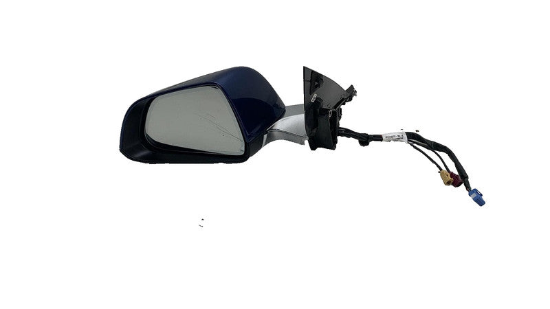 ⭕ 17-20 Model 3 Front Left Exterior Rear View Door Mirror Blue PPSB 11