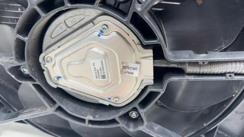 110354500A ⭕ 17-20 Tesla Model 3 Front Radiator Cooling Fan Shroud Blade Motor 1103545-00-A