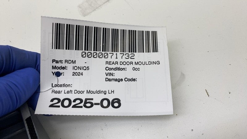 ⭕ 2022-2024 Hyundai Ioniq 5 Driver Side Rear Door Lower Molding Left 8