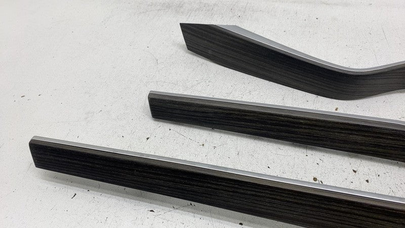103578807B 2016-2020 Tesla Model X SET of Front & Rear Left & Right Door Molding Trim Decor