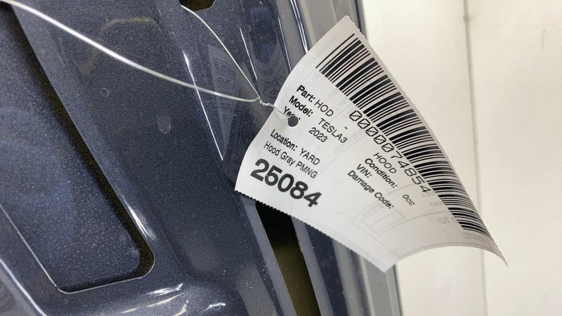 ⭕ 2021 2022 2023 Tesla Model 3 Front Hood Bonnet Shell Panel Cover Gray - PMNG