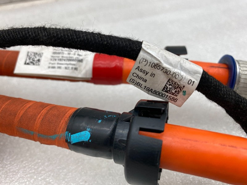 ⭕ 12-20 Model S MS High Voltage Inlet Charger Cable Wiring Harness 105