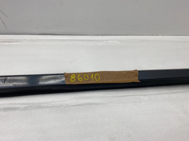 101221500F ⭕12-23 Model S Left Rocker Panel Scuff Plate Molding w/ Rubber Seal 1012215-00-F