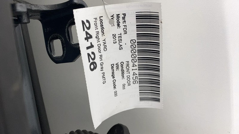 ⭕ 2012-2015 Tesla Model S Front Passenger Side Door Shell Panel Right