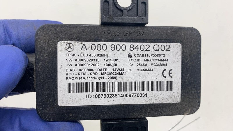 A0009008402 ⭕ 14-15 Mercedes-Benz B Electric Drive Tire Pressure Monitor Module A0009008402