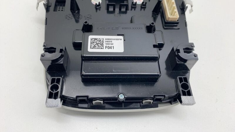 92850L8500 2022-2024 Kia EV6 Front Overhead Roof Console Dome Light w/ 2pcs Vanity Lamp OEM