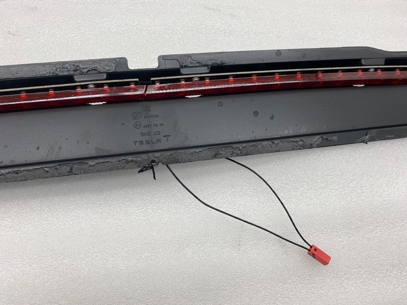 600591700F ⭕ 2012-2023 Model S Rear Trunk Center 3rd Brake Light Stop Lamp LED 6005917-00-F