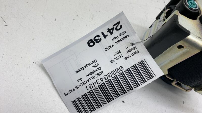 2017-2023 Tesla Model 3 M3 Rear Left or Right 2nd Row Seatbelt Retractor LH = RH
