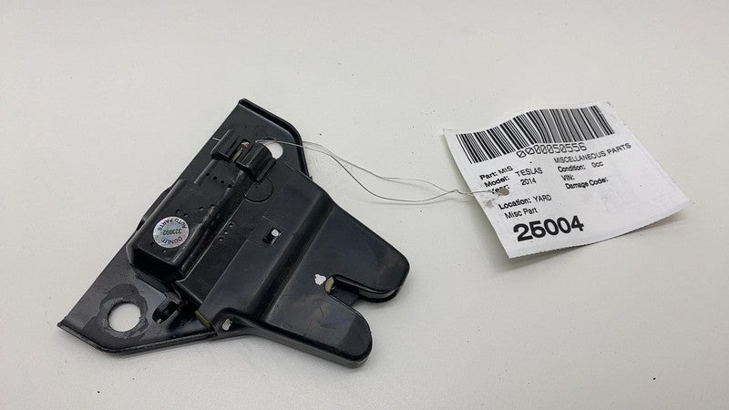2012-2020 Tesla Model S MS Front Bonnet Hood Latch Catch Lock Assembly Black OEM