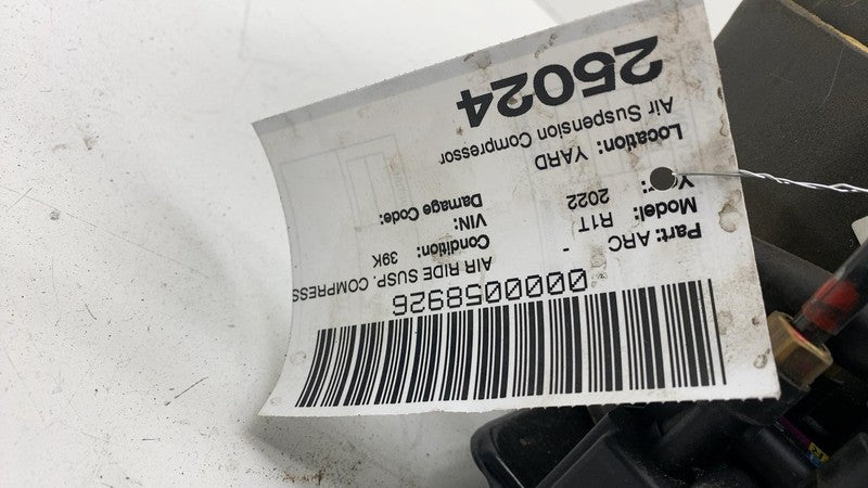 ⭕ 2022-2024 Rivian R1T Air Ride Suspension Compressor Pump w/ Valve Block & Case