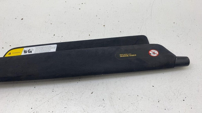 1108417-06-C ⭕16-23 Tesla Model X Front Left Windshield Sun Visor Black Sunvisor 1108417-06-C