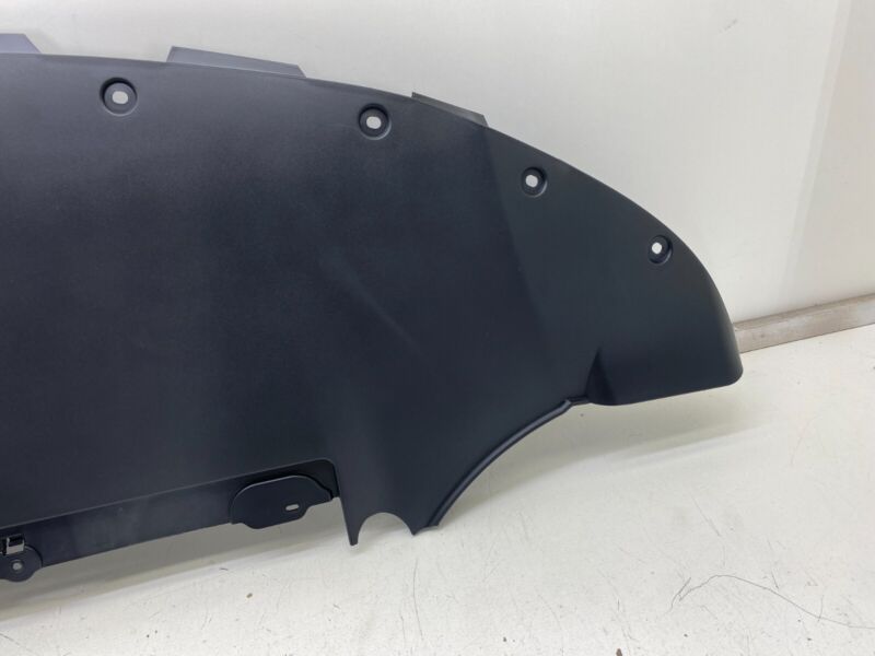 1084174 00 E 2017-2023 Tesla Model 3 M3 Front Bumper Lower Valance Under Tray Diffuser Shield