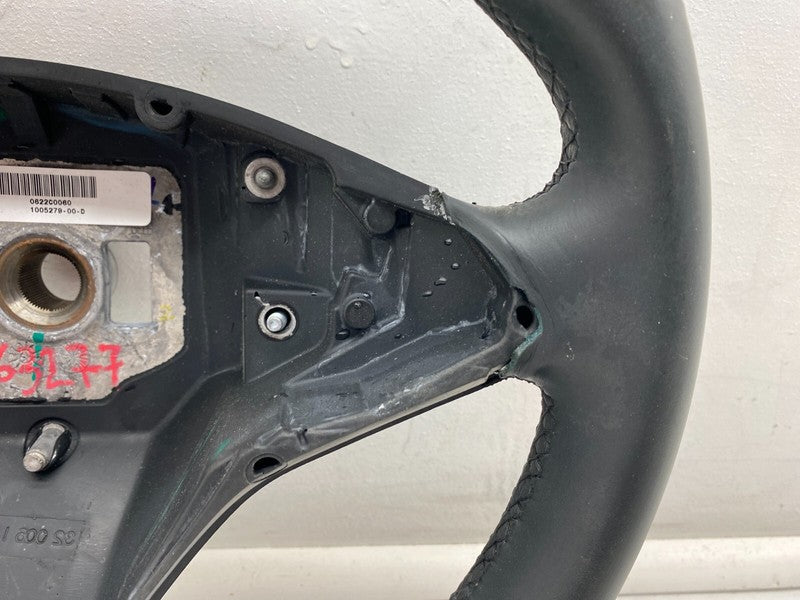 1036774-00-C ⭕ 2012-2020 Tesla Model S X Driver Steering Wheel Black Assembly 1005279-00-D